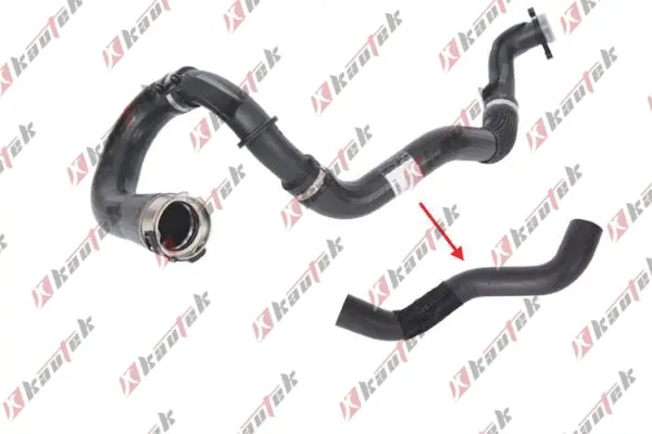 KAUTEK патрубок турбіни CHEVROLET AVEO 1.3D -15 (середина) Kautek CHTH022 (фото 1)