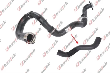 KAUTEK патрубок турбіни CHEVROLET AVEO 1.3D -15 (середина) Kautek CHTH022