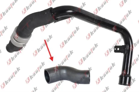 KAUTEK CITROEN Патрубок интеркулера JUMPER 2.2 HDi 110 11-, JUMPER 2.2 HDi 150 11-, FIAT DUCATO 110 Multijet 2,3 D 11-, PEUGEOT BOXER 2.2 HDi 120 06- Kautek CITH010