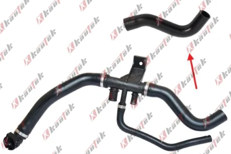 KAUTEK FIAT патрубок системи охолодження Ducato 2,2D 06-, CITROEN Jumper 2,2HDi 06- Kautek FIRH146