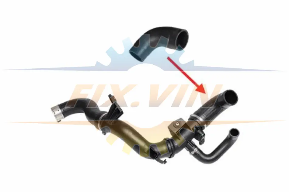KAUTEK KAUTEK патрубок повітряний FIAT Tipo 1.4 16- (частина) Kautek FITH090 (фото 1)