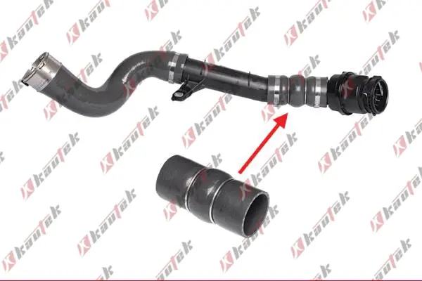 KAUTEK DACIA патрубок турбіни DUSTER 1.5 dCi 12- Kautek RETH049 (фото 1)