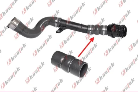 KAUTEK DACIA патрубок турбіни DUSTER 1.5 dCi 12- Kautek RETH049