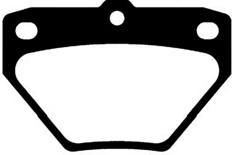 Колодки тормозные задние TOYOTA Corolla 97-08, Yaris 99-05, Prius 03-09, Matrix 02-09, 0446652030, 0446652040, 0446620090, 04466YZZD5 KAVO BP9069 (фото 1)