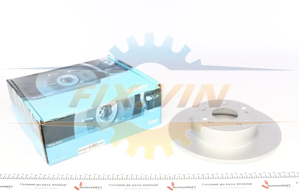 Диск гальмівний (задній) Honda Accord VIII 08- (282x9) PARTS KAVO BR-2265-C (фото 1)