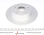 Диск гальмівний (задній) Honda Accord VIII 08- (282x9) PARTS KAVO BR-2265-C (фото 4)