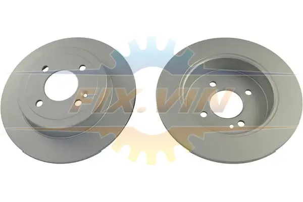 Диск гальмівний (задній) Hyundai Accent IV 10-/Kia Rio III 11- (262x10) PARTS KAVO BR-3264-C (фото 1)