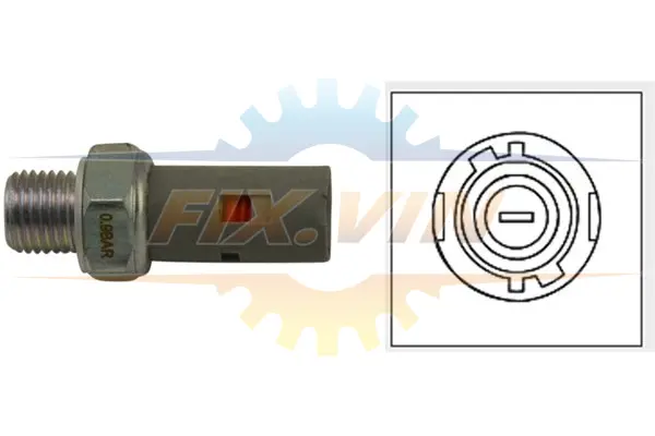 PARTS NISSAN Датчик давления масла Kubistar,Renault Clio -05 1.2, Kangoo 1.2 97- KAVO EOP6503 (фото 1)
