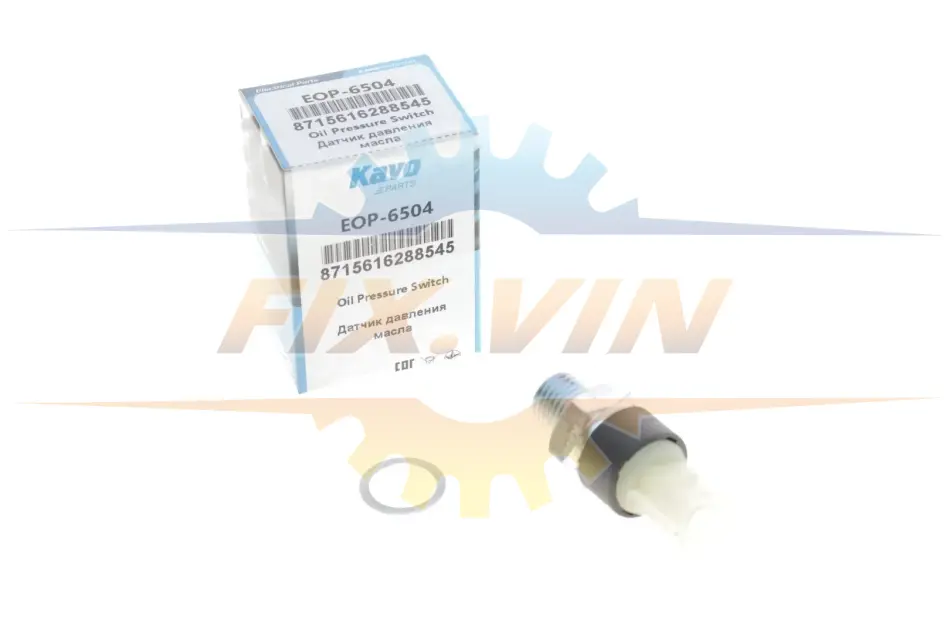 Датчик тиску оливи Opel Movano 2.3/2.5dCi 00- (0.6 bar) PARTS KAVO EOP-6504 (фото 1)