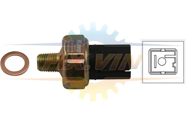 PARTS NISSAN Датчик давления масла 1,4-3,0: Sunny, Almera, Maxima, Vanette KAVO EOP6505 (фото 1)