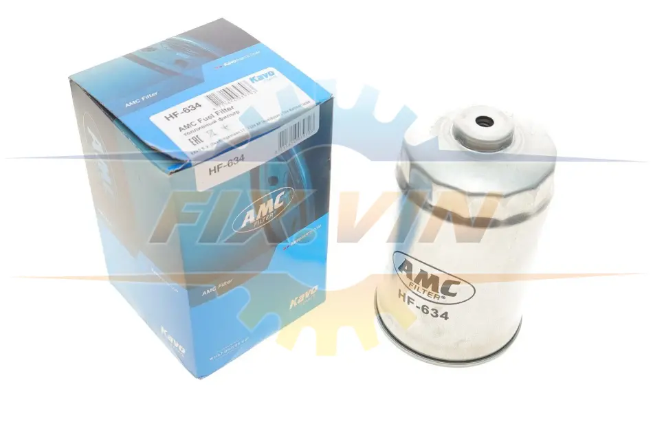 Фільтр паливний Accent/Getz/Santa Fe/Sonata/Rio/Sorento 1.5/2.0/2.2/2.5 CRDi 01- KAVO HF-634 (фото 1)