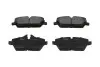 Комплект гальмівних колодок PARTS KAVO KBP-10004 (фото 1)
