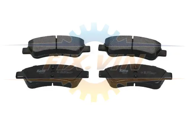 Комплект гальмівних колодок PARTS KAVO KBP-10007 (фото 1)