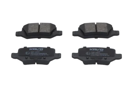 PARTS KBP10015 Комплект гальмівних накладок, дискове гальмо KAVO KBP-10015