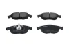 PARTS KBP10017 Комплект гальмівних накладок, дискове гальмо KAVO KBP-10017 (фото 1)