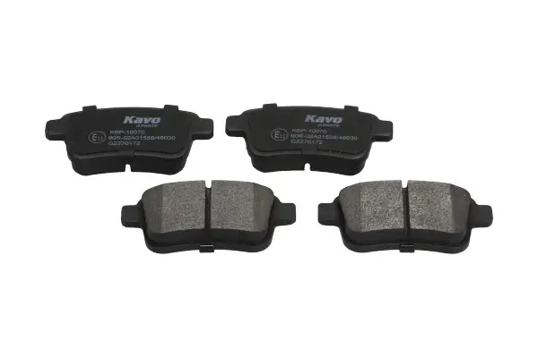 PARTS RENAULT Гальмівні колодки задн. Kangoo 08 - KAVO KBP10070 (фото 1)