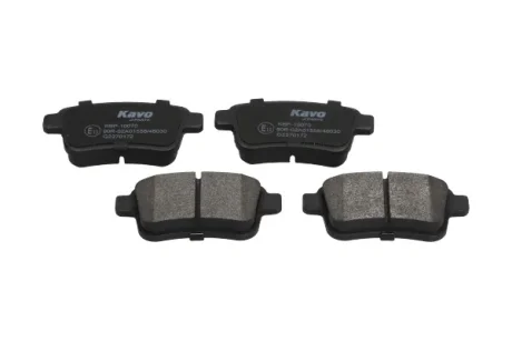 PARTS RENAULT Гальмівні колодки задн. Kangoo 08 - KAVO KBP10070