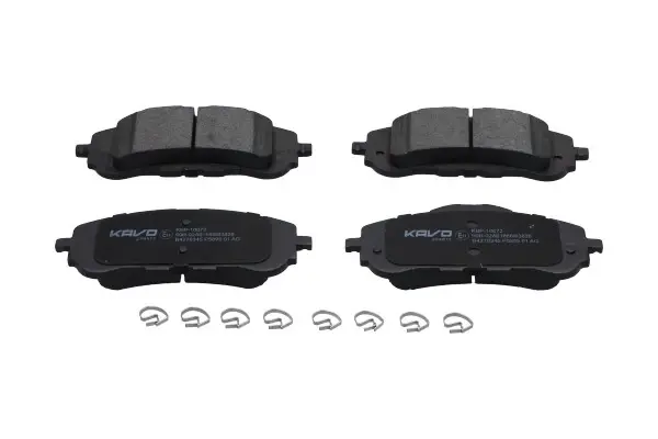 PARTS KBP10072 Комплект гальмівних накладок, дискове гальмо KAVO KBP-10072 (фото 1)