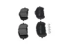 PARTS KBP10072 Комплект гальмівних накладок, дискове гальмо KAVO KBP-10072 (фото 4)