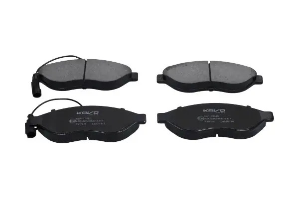 PARTS KBP10080 Комплект гальмівних накладок, дискове гальмо KAVO KBP-10080 (фото 1)