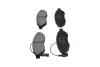 PARTS KBP10080 Комплект гальмівних накладок, дискове гальмо KAVO KBP-10080 (фото 4)