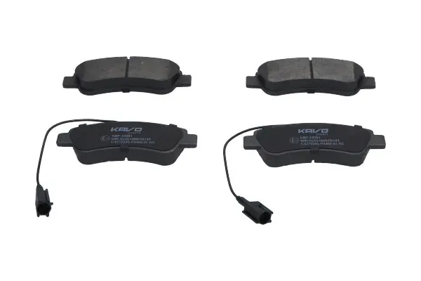PARTS KBP10081 Комплект гальмівних накладок, дискове гальмо KAVO KBP-10081 (фото 1)