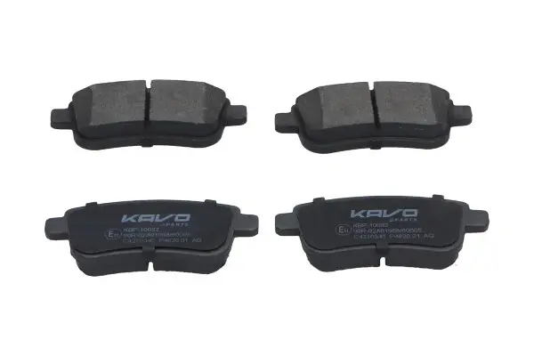 PARTS RENAULT Гальмівні колодки задн. Fluence 10-,Megane III,Scenic III 09- KAVO KBP10082 (фото 1)