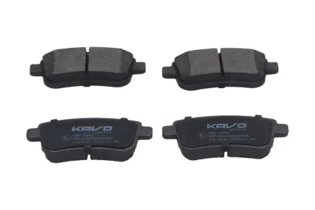 PARTS RENAULT Гальмівні колодки задн. Fluence 10-,Megane III,Scenic III 09- KAVO KBP10082