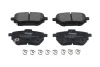 PARTS TOYOTA Колодки гальмівні задні TOYOTA COROLLA 1.2-2.0H 10.18- KAVO KBP10089 (фото 1)