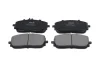 PARTS KBP10090 Комплект гальмівних накладок, дискове гальмо KAVO KBP-10090 (фото 1)