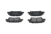 PARTS KBP10091 Комплект гальмівних накладок, дискове гальмо KAVO KBP-10091 (фото 3)