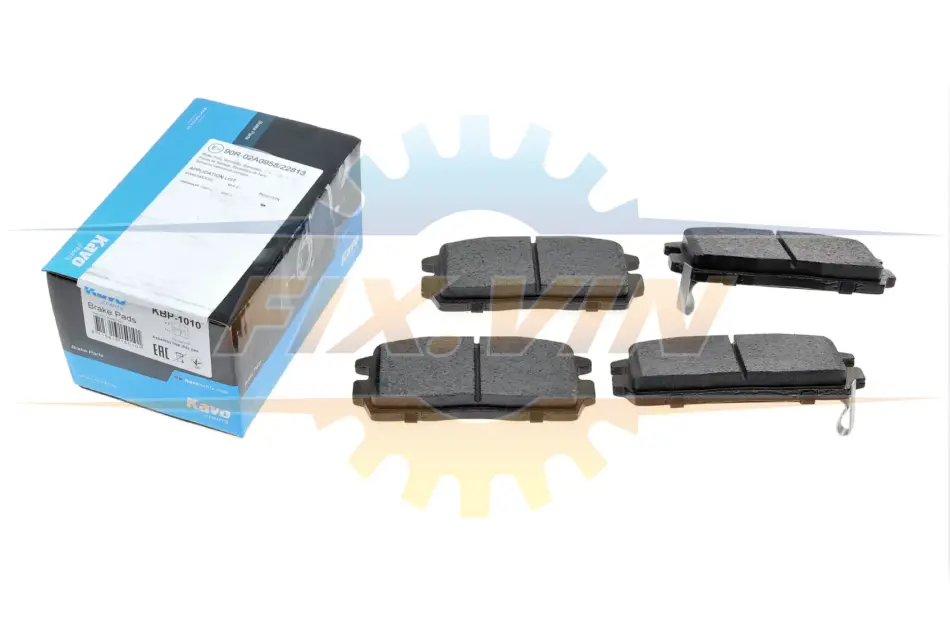Комплект гальмівних колодок PARTS KAVO KBP-1010 (фото 1)
