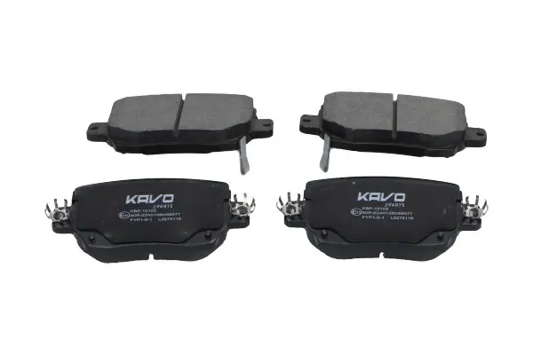 PARTS KBP10102 Комплект гальмівних накладок, дискове гальмо KAVO KBP-10102 (фото 1)