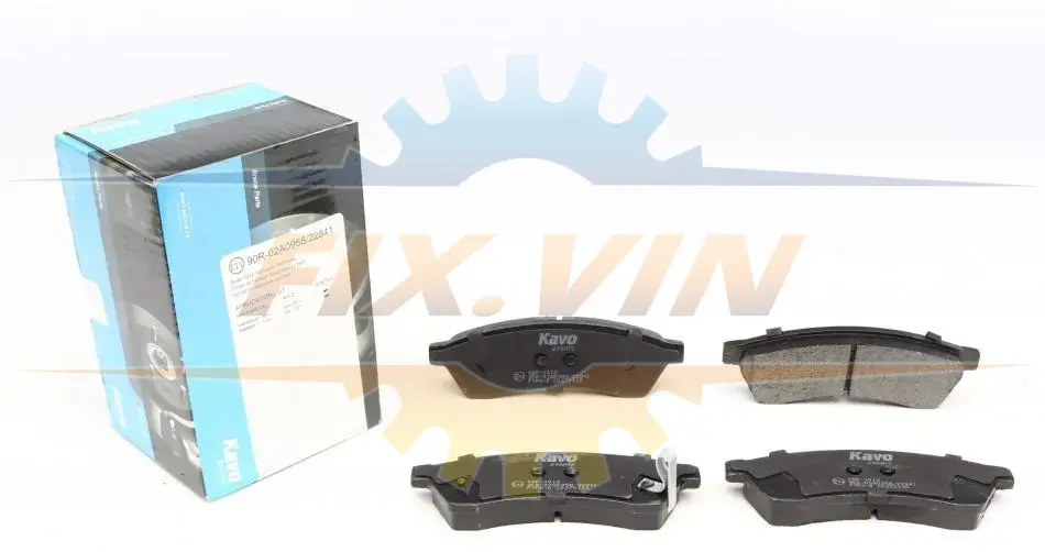 Колодки гальмівні (задні) Chevrolet Epica 2.0-2.5 05- PARTS KAVO KBP-1012 (фото 1)