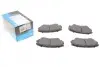 Колодки гальмівні (передні) Hyundai Tucson 04-/Sonata 05-10/Grandeur 05-/Kia Opirus 06- (131.5x56) PARTS KAVO KBP-3020 (фото 1)