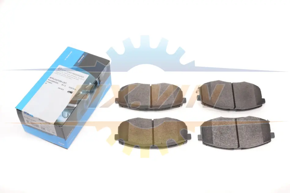 Комплект гальмівних колодок PARTS KAVO KBP-3036 (фото 1)