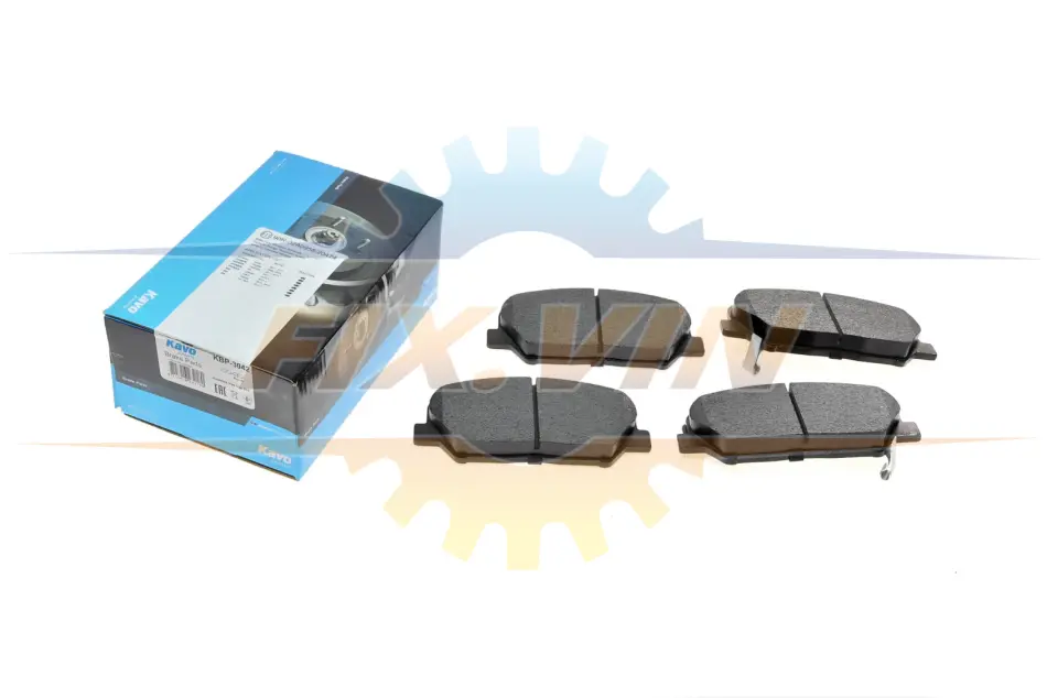 Комплект гальмівних колодок PARTS KAVO KBP-3042 (фото 1)