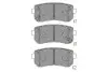 Комплект гальмівних колодок PARTS KAVO KBP-3059 (фото 1)