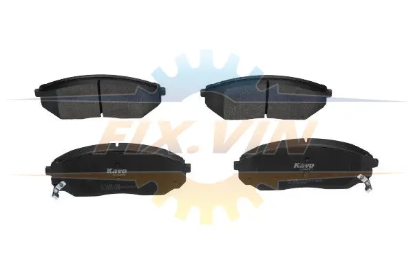 Комплект гальмівних колодок PARTS KAVO KBP-4014 (фото 1)