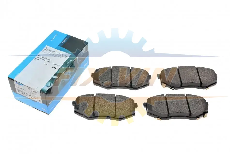 Колодки гальмівні (передні) Hyundai ix20/Sonata/Kia Soul II 10- Q+ PARTS KAVO KBP-4025 (фото 1)