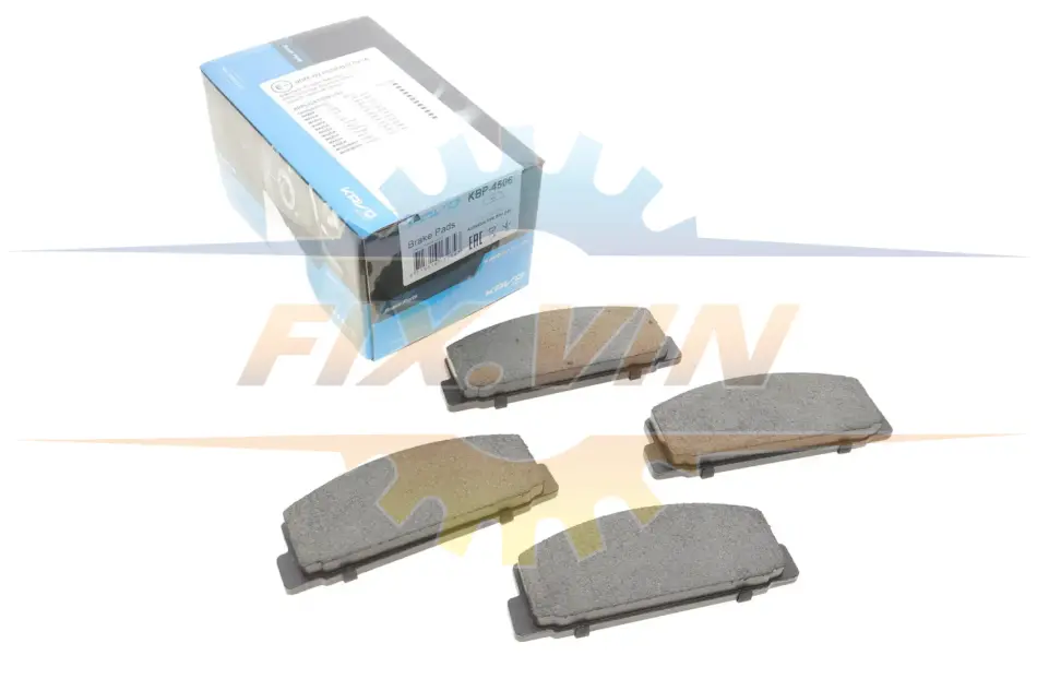 Комплект гальмівних колодок PARTS KAVO KBP-4506 (фото 1)