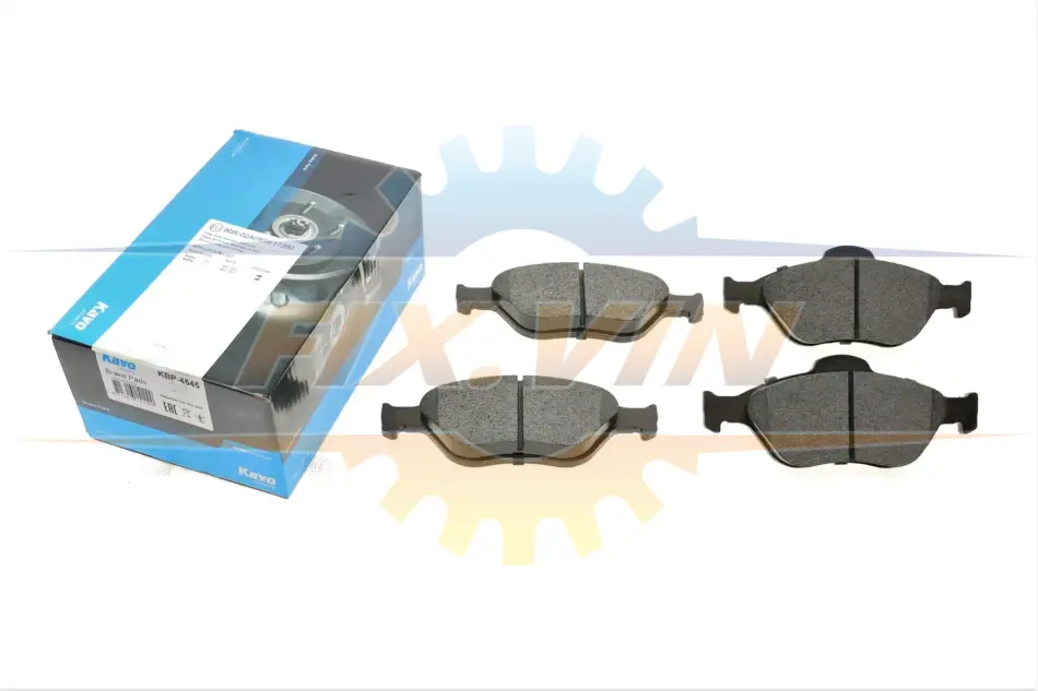 Комплект гальмівних колодок PARTS KAVO KBP-4545 (фото 1)