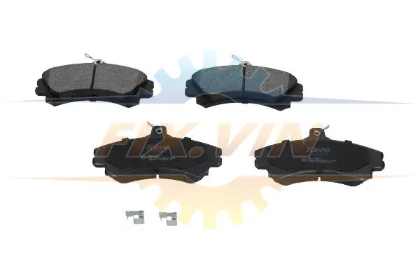 Комплект гальмівних колодок PARTS KAVO KBP-5507 (фото 1)