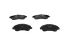 PARTS KBP5563 Комплект гальмівних накладок, дискове гальмо KAVO KBP-5563 (фото 3)