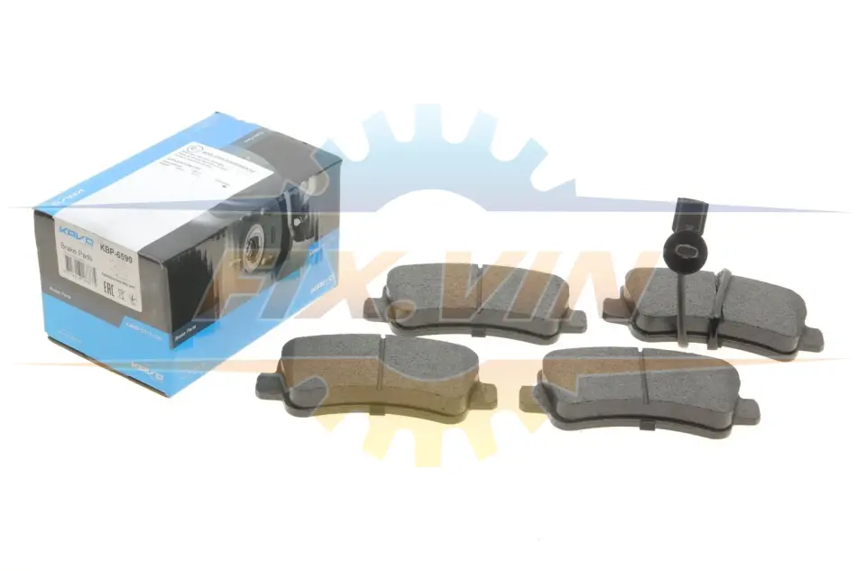 Комплект гальмівних колодок PARTS KAVO KBP-6590 (фото 1)