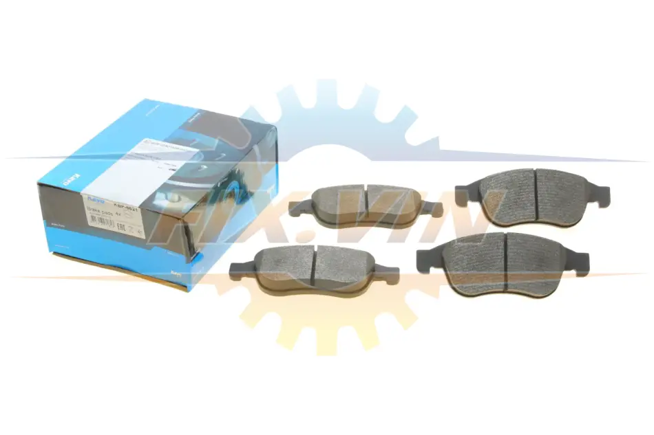 Комплект гальмівних колодок PARTS KAVO KBP-6621 (фото 1)