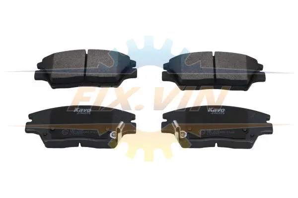 PARTS SSANGYONG Тормозные колодки передн.TIVOLI, XLV 1.6/1.6D 03.15- KAVO KBP7510 (фото 1)