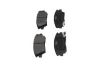 PARTS SSANGYONG Тормозные колодки передн.TIVOLI, XLV 1.6/1.6D 03.15- KAVO KBP7510 (фото 4)