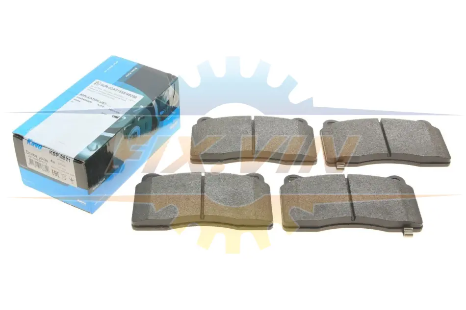 Комплект гальмівних колодок PARTS KAVO KBP-8021 (фото 1)