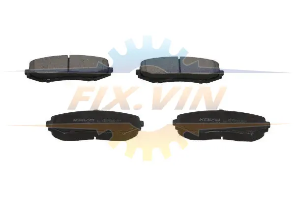 Комплект гальмівних колодок PARTS KAVO KBP-8512 (фото 1)